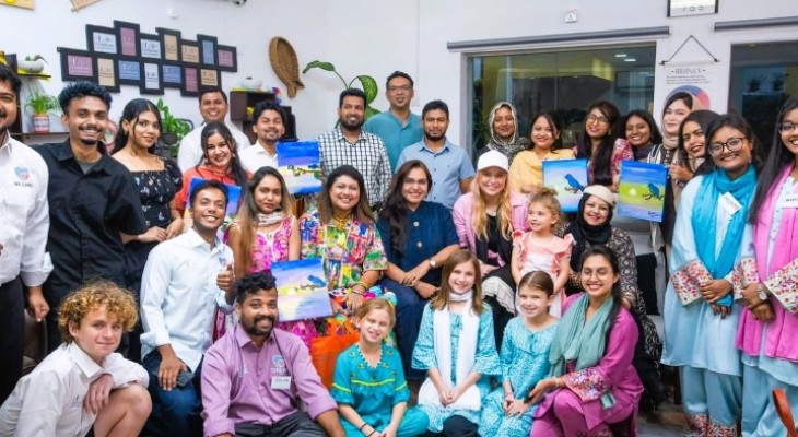 সৃজনশীলতা ও মানসিক সুস্থতায় জেসিআই ঢাকা ইয়াং এর ব্যাতিক্রম আয়োজন 